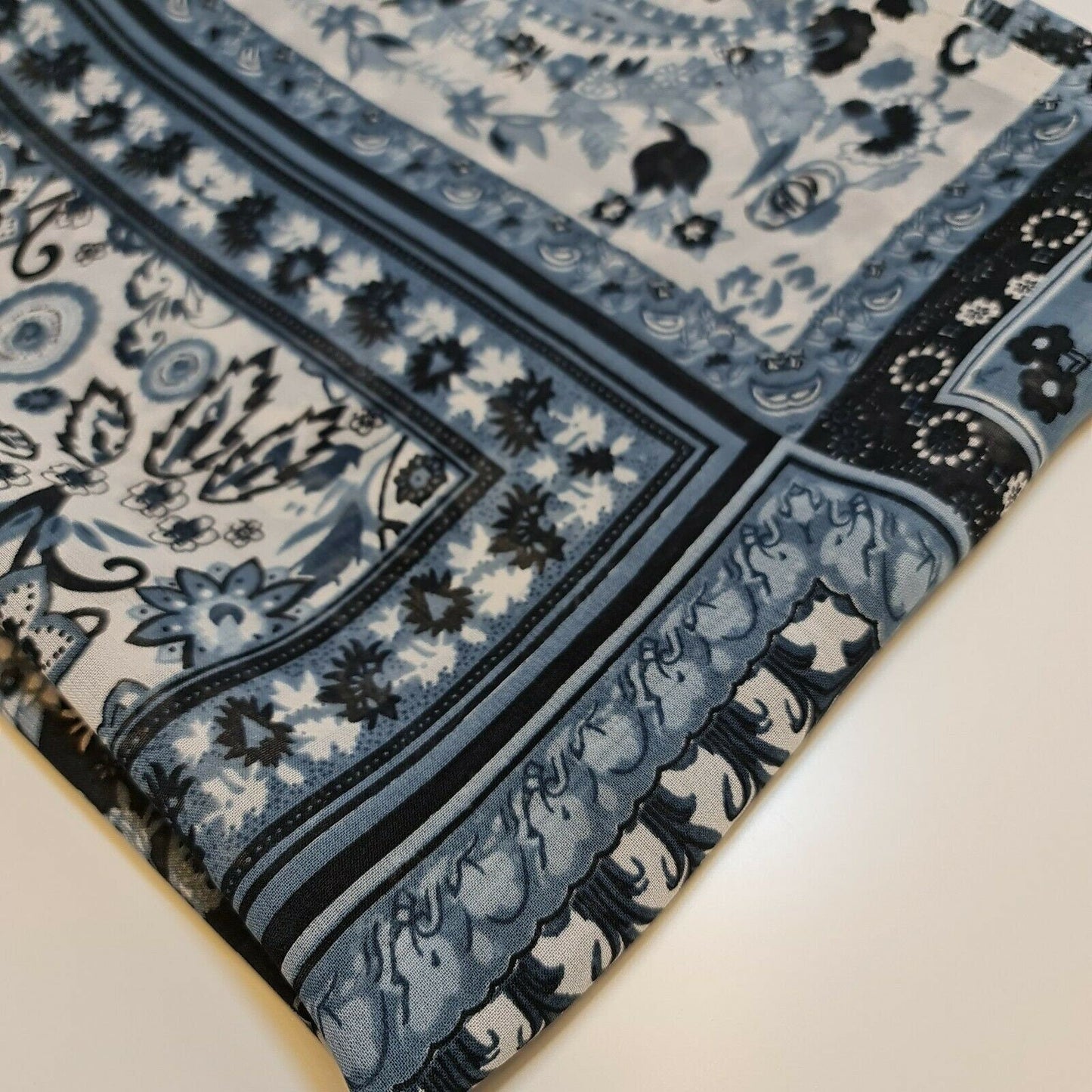 Floral Printed Polyester Georgette and Sheer Chiffon Fabric – Summer Dress Material