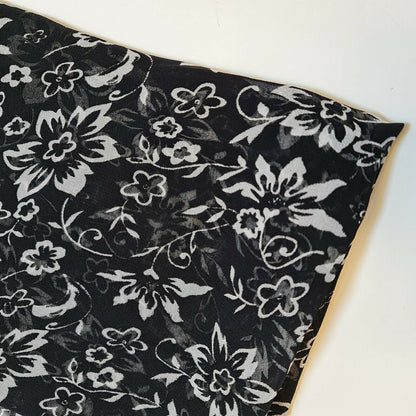 Floral Printed Polyester Georgette and Sheer Chiffon Fabric – Summer Dress Material