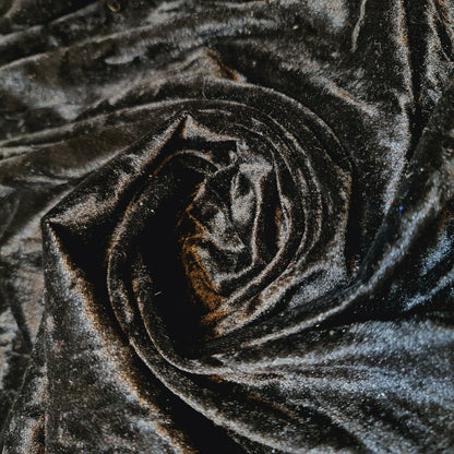Premium Marble Crushed Velvet Fabric – 58" Wide Solid Colours Medium Weight Stretch Material