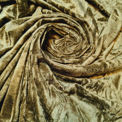 Premium Marble Crushed Velvet Fabric – 58" Wide Solid Colours Medium Weight Stretch Material