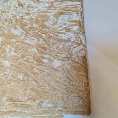 Premium Marble Crushed Velvet Fabric – 58" Wide Solid Colours Medium Weight Stretch Material