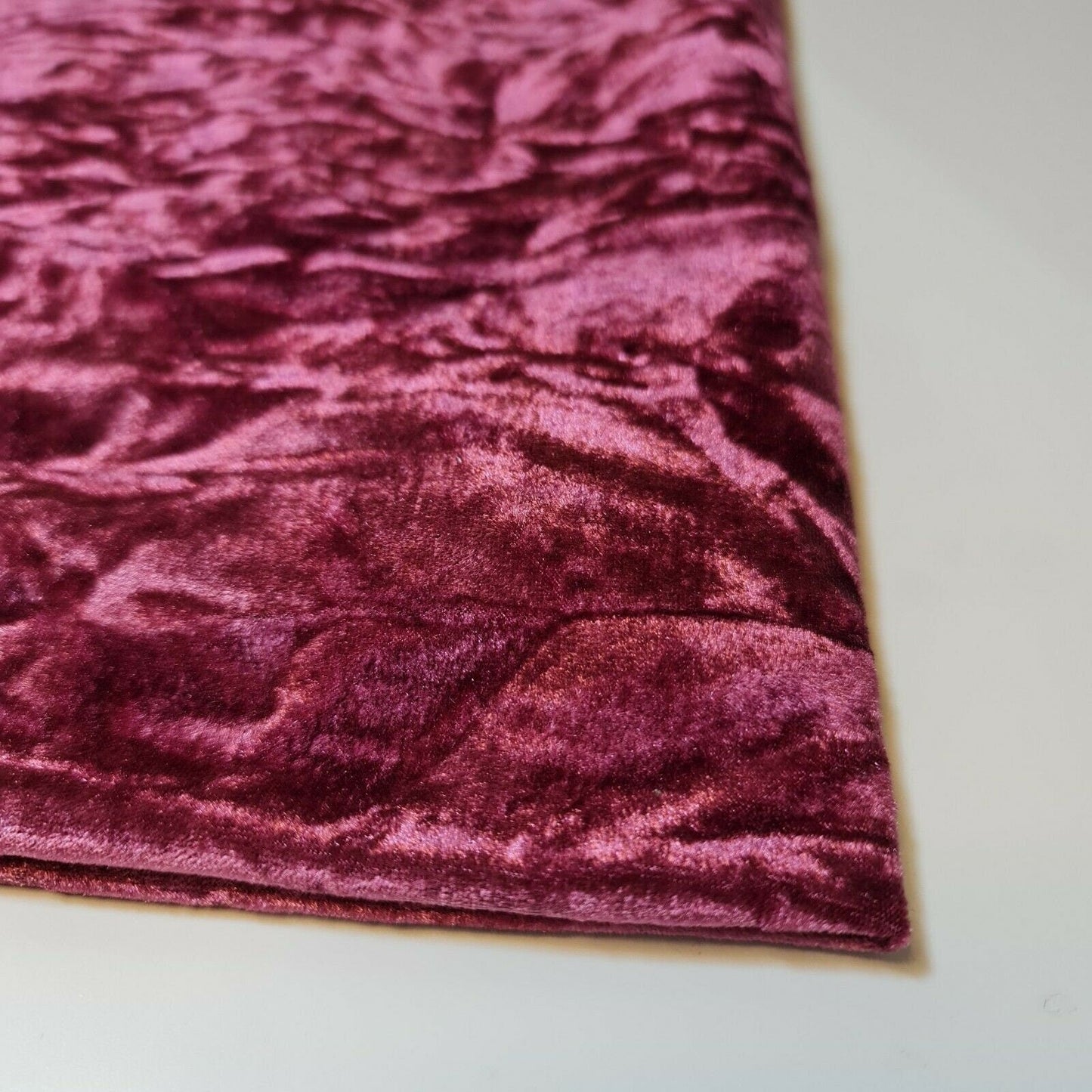 Premium Marble Crushed Velvet Fabric – 58" Wide Solid Colours Medium Weight Stretch Material