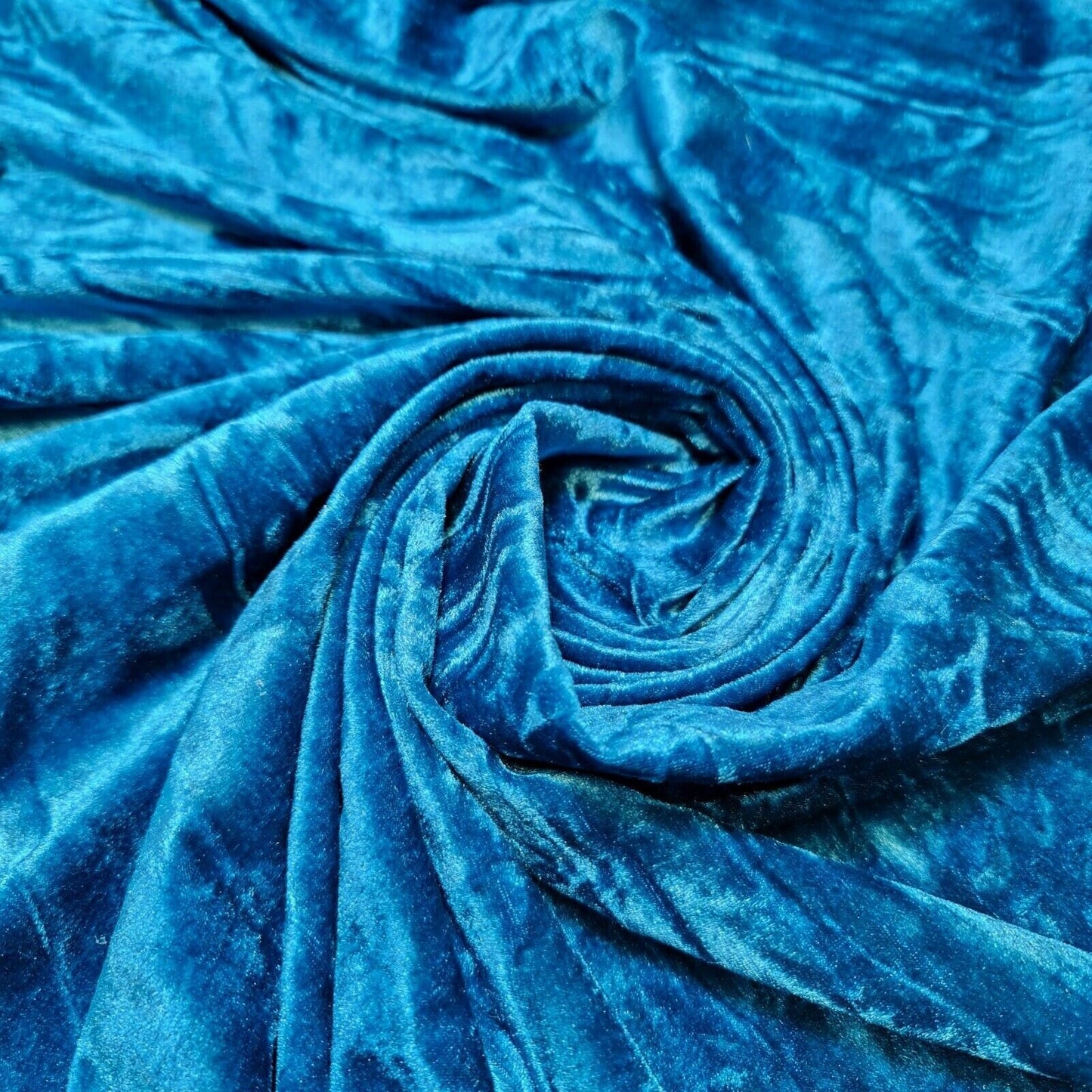 Premium Marble Crushed Velvet Fabric – 58" Wide Solid Colours Medium Weight Stretch Material