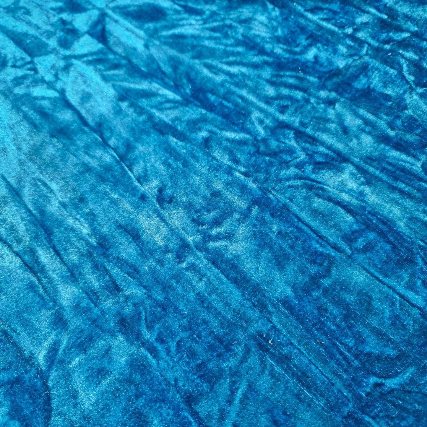 Premium Marble Crushed Velvet Fabric – 58" Wide Solid Colours Medium Weight Stretch Material