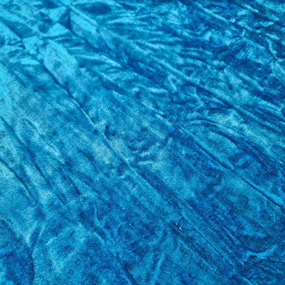 Premium Marble Crushed Velvet Fabric – 58" Wide Solid Colours Medium Weight Stretch Material