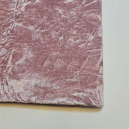 Premium Marble Crushed Velvet Fabric – 58" Wide Solid Colours Medium Weight Stretch Material