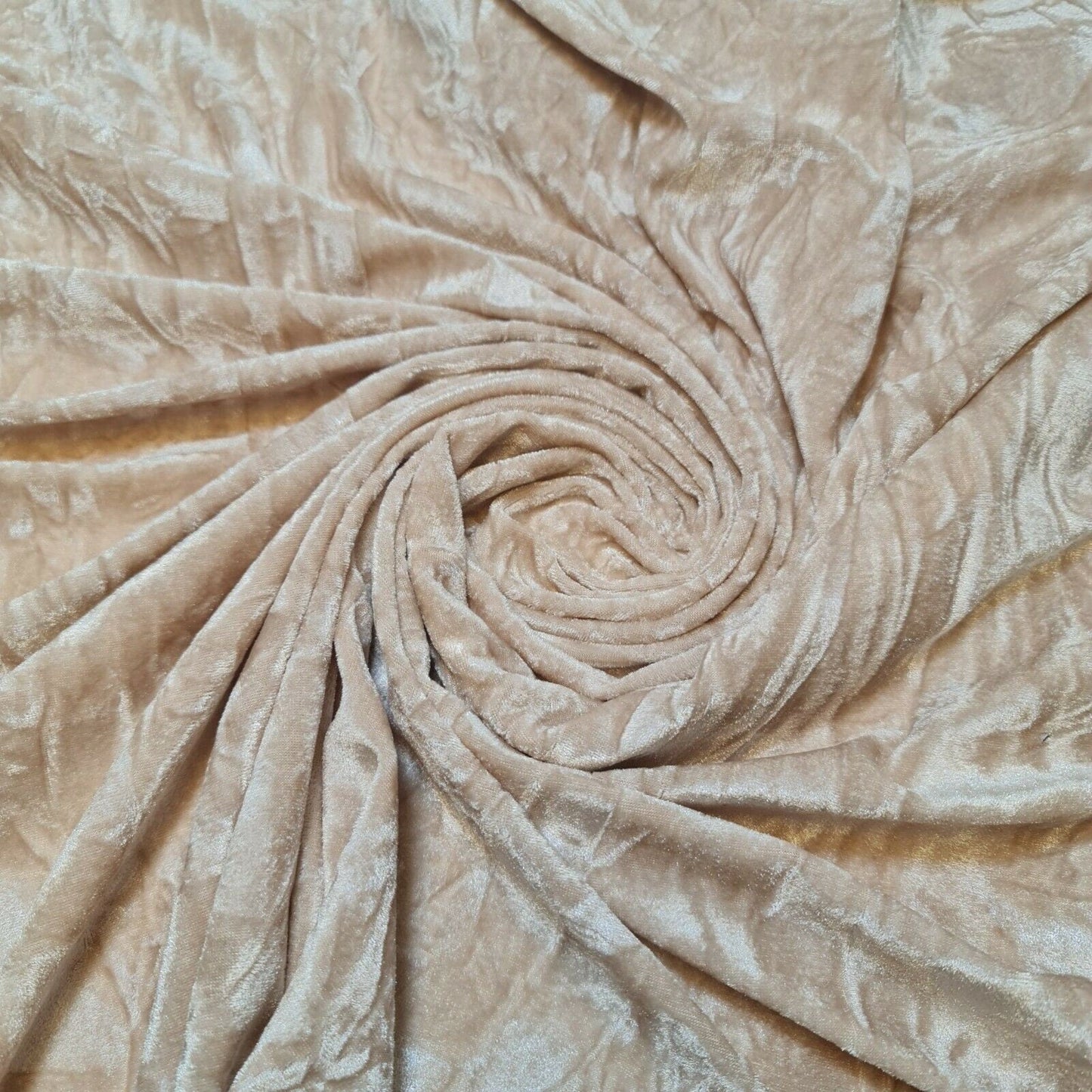 Premium Marble Crushed Velvet Fabric – 58" Wide Solid Colours Medium Weight Stretch Material