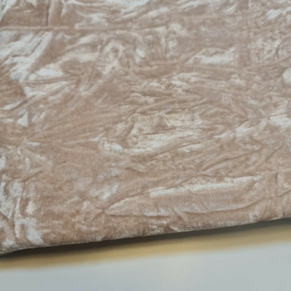Premium Marble Crushed Velvet Fabric – 58" Wide Solid Colours Medium Weight Stretch Material