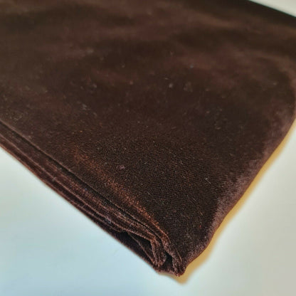 Luxury Three Crown Velvet Fabric (Micro 5000 & 9000) – 44" Wide Plain Solid Colours Non-Stretch Triple Velvet for Dress & Craft
