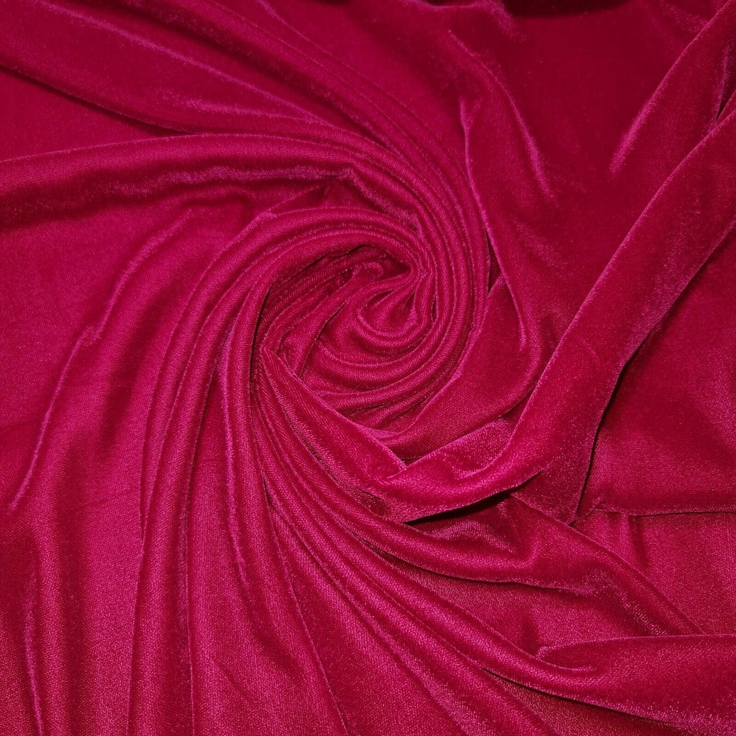 Luxury Three Crown Velvet Fabric (Micro 5000 & 9000) – 44" Wide Plain Solid Colours Non-Stretch Triple Velvet for Dress & Craft