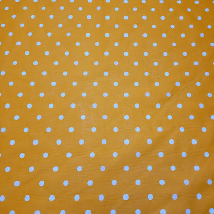 Polka Dot & Pin Spot Polycotton Fabric – 44" Wide Spotty Dressmaking & Craft Material by the Meter