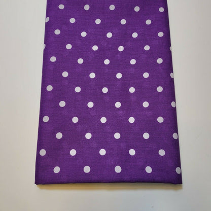 Polka Dot & Pin Spot Polycotton Fabric – 44" Wide Spotty Dressmaking & Craft Material by the Meter