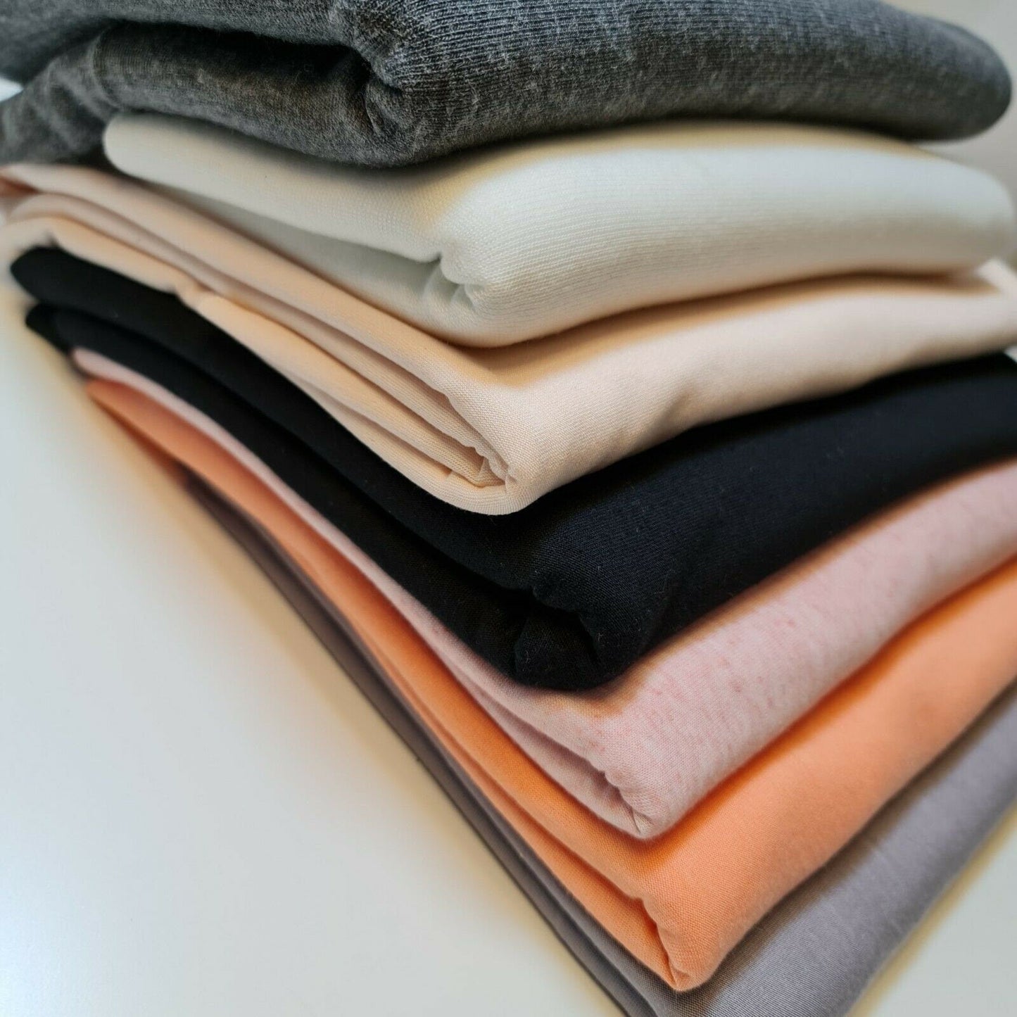 Cotton & Viscose Jersey Stretch Knit Fabric Craft & Apparel for Sewing Projects
