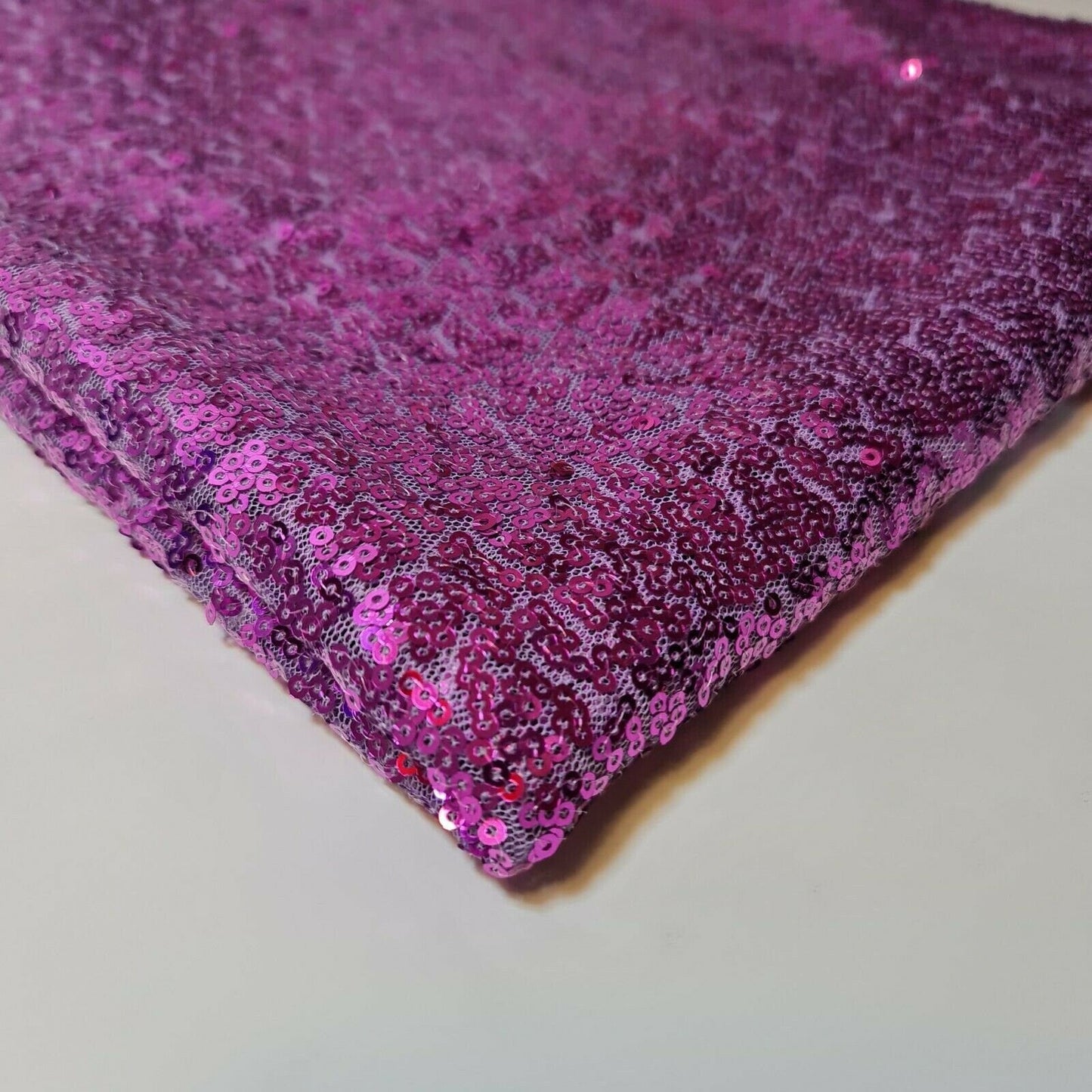 Sequin Fabric – Sparkly Shiny Bling, 58" Wide Dress, Craft & Table Drape Material with 50" Embroidered Sequins