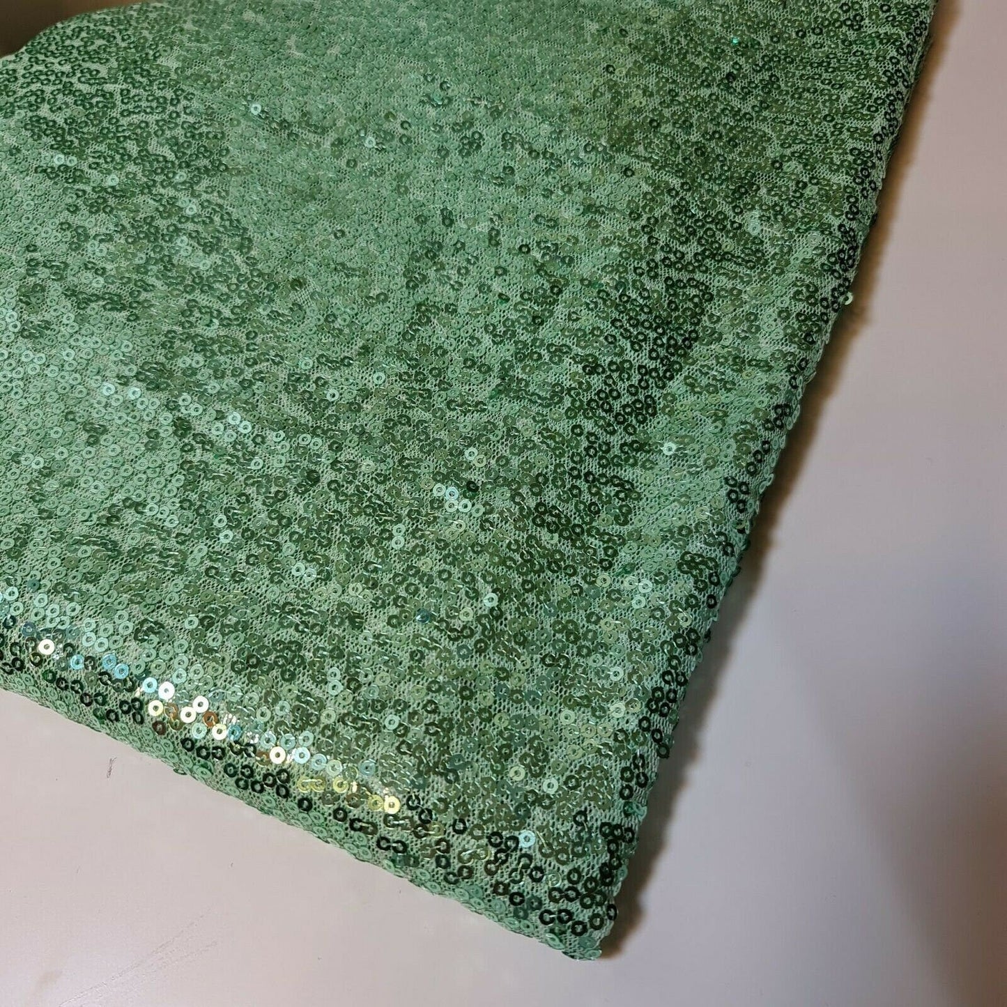 Sequin Fabric – Sparkly Shiny Bling, 58" Wide Dress, Craft & Table Drape Material with 50" Embroidered Sequins