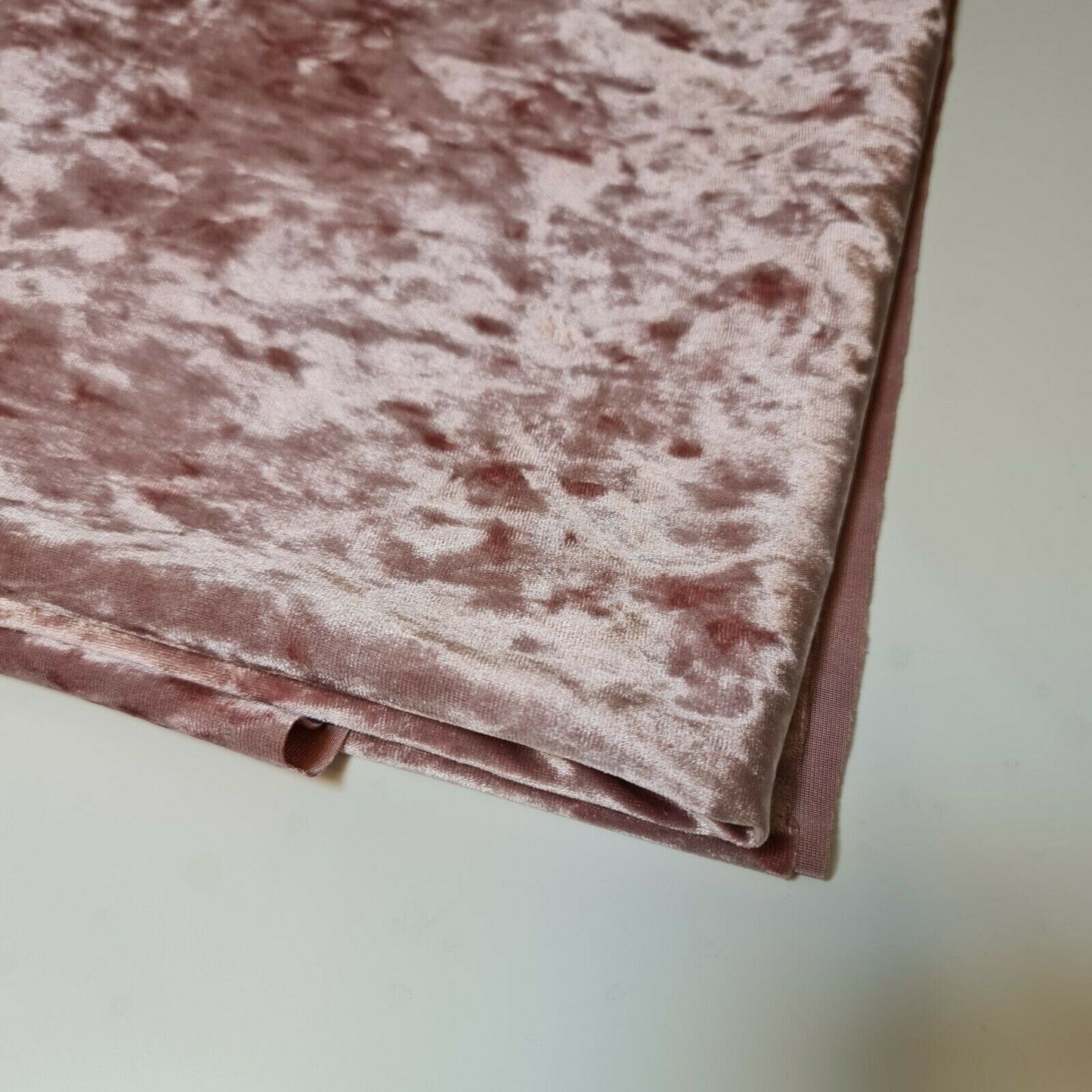 Crushed Velvet Stretch Velour Fabric – 58" Wide Plain Solid Colours Premium Material for Dresses, Crafts Projects