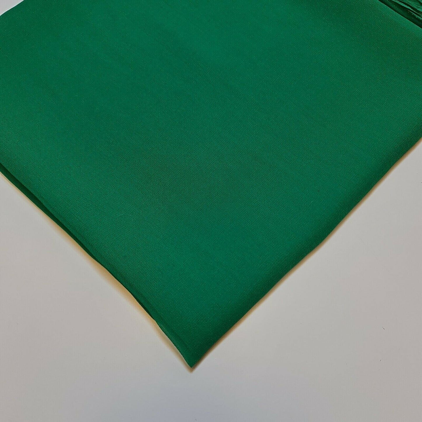 Sheer Poly Crepe Chiffon Fabric – Semi-Transparent, Lightweight 44" Wide for Dress, Draping & Craft