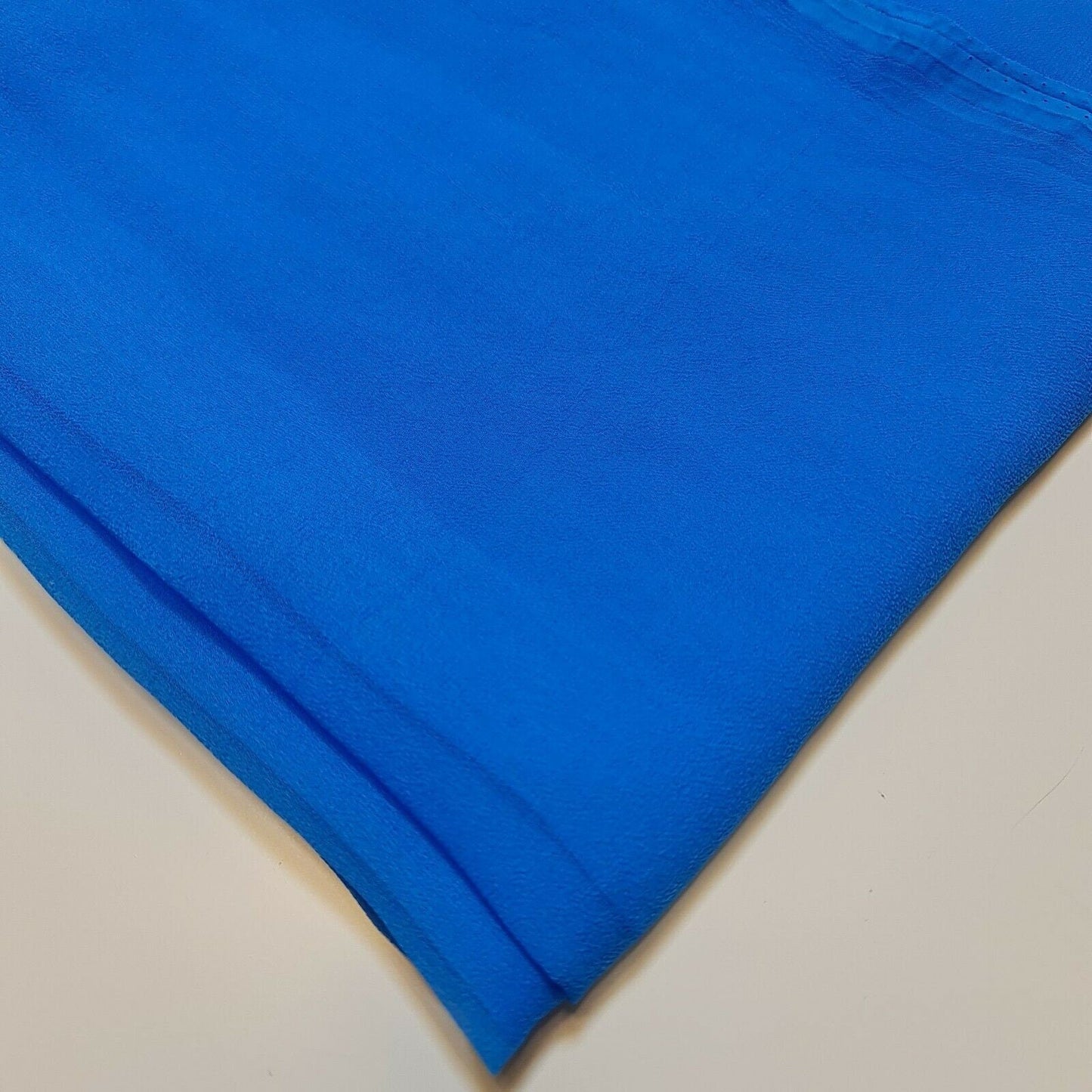 Sheer Poly Crepe Chiffon Fabric – Semi-Transparent, Lightweight 44" Wide for Dress, Draping & Craft