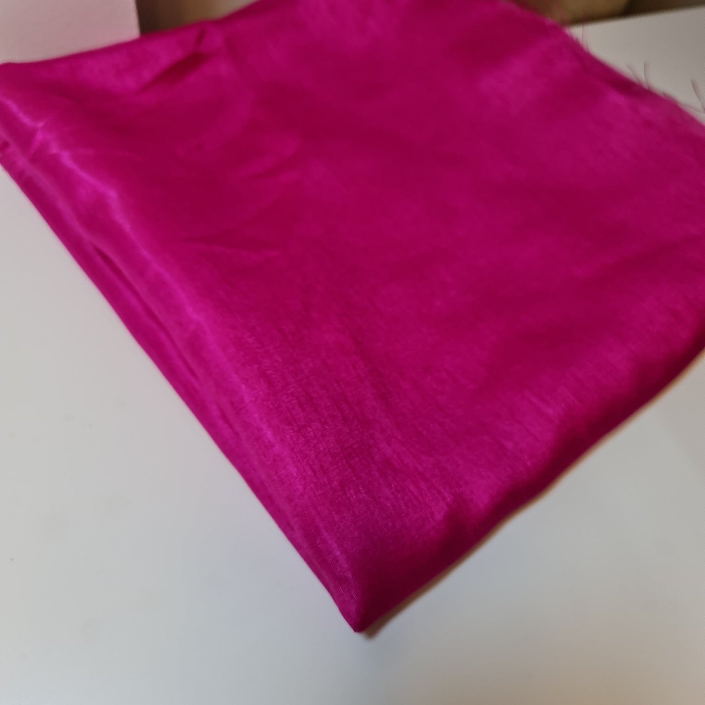 Plain Poly Dupion Faux Raw Silk Fabric with Satin Finish – 44" Wide Dress, Craft & Patchwork Material by the Metre
