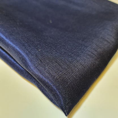 Plain Poly Dupion Faux Raw Silk Fabric with Satin Finish – 44" Wide Dress, Craft & Patchwork Material by the Metre