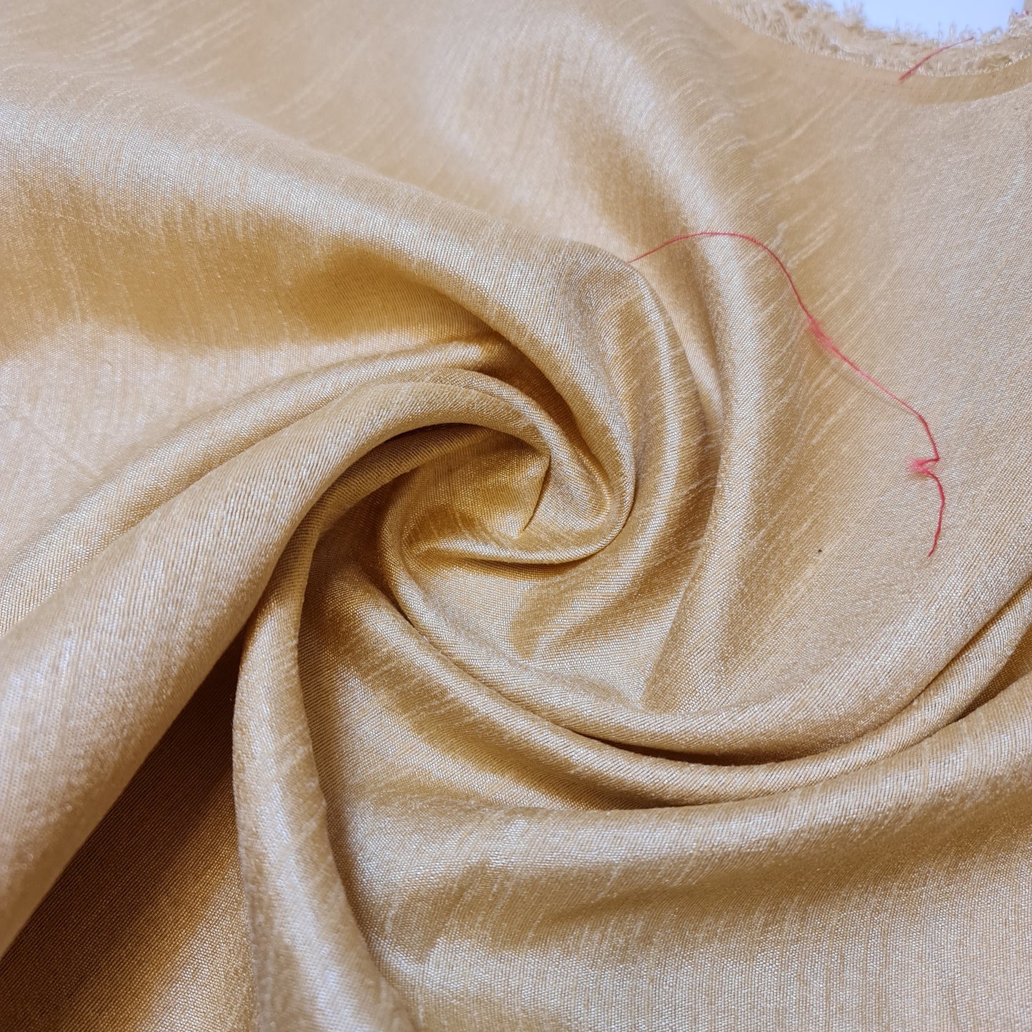 Plain Poly Dupion Faux Raw Silk Fabric with Satin Finish – 44" Wide Dress, Craft & Patchwork Material by the Metre
