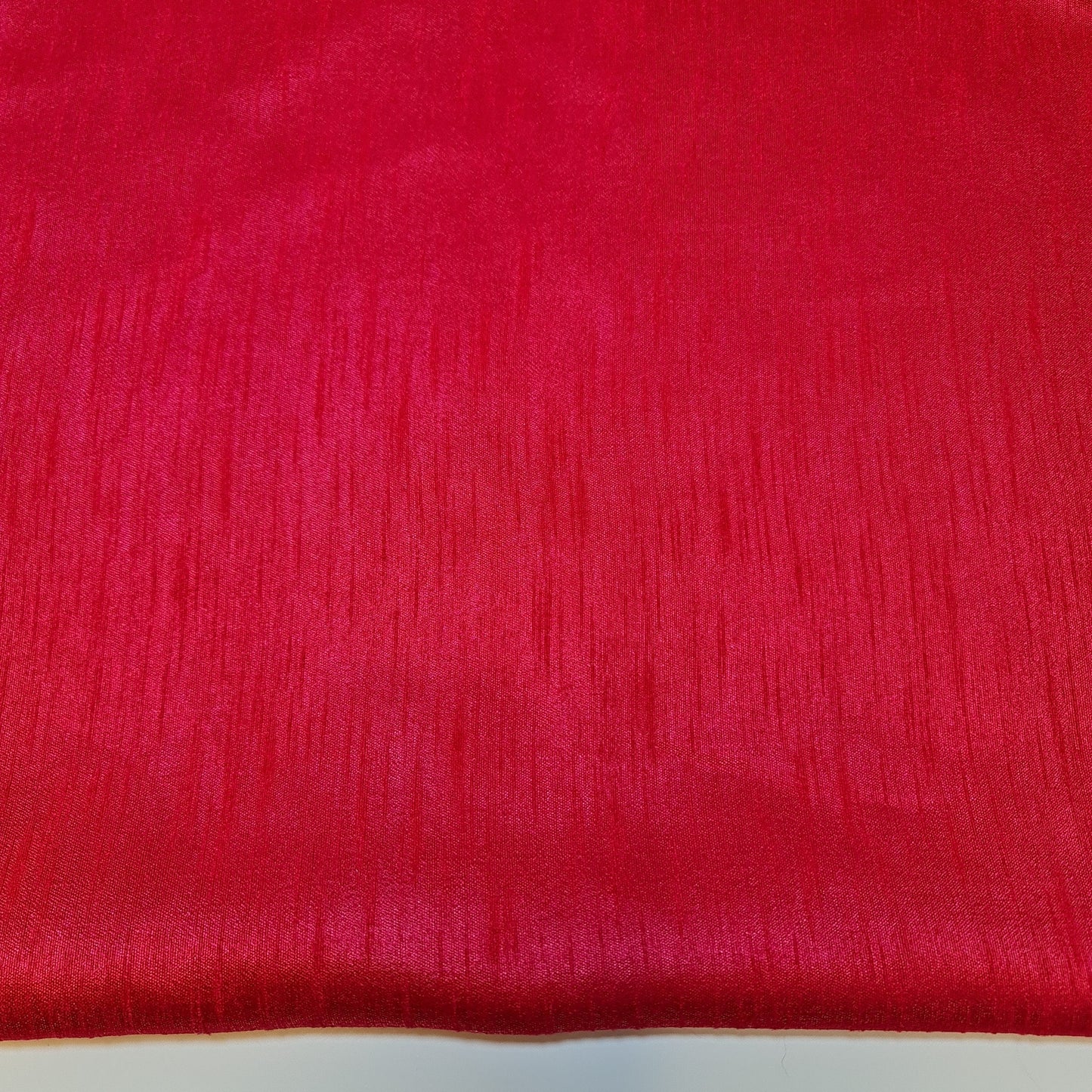 Plain Poly Dupion Faux Raw Silk Fabric with Satin Finish – 44" Wide Dress, Craft & Patchwork Material by the Metre