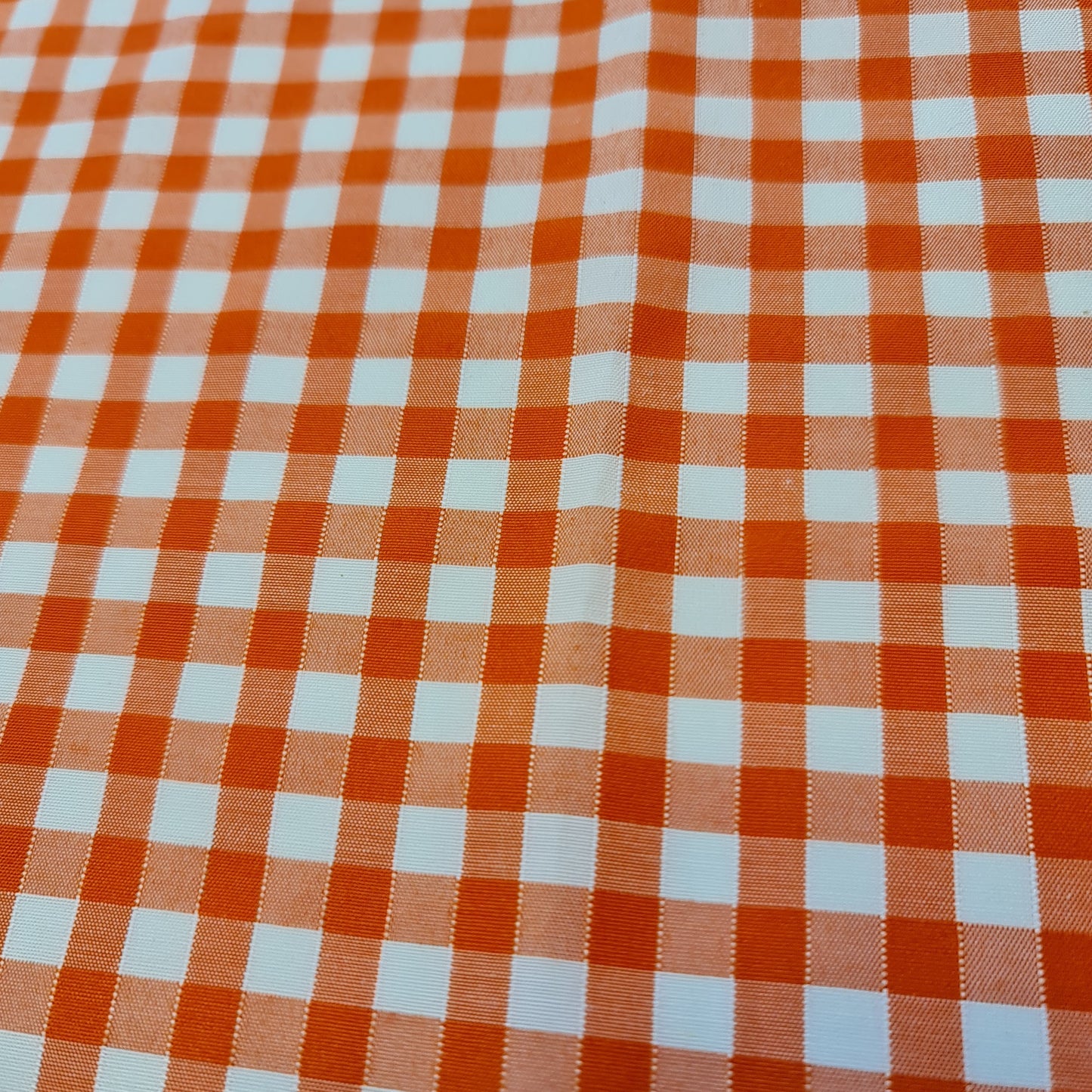 Polycotton Gingham Check Fabric – 1/8", 1/4", 1" Checks | Dress, Craft & Uniform Material (44” Wide, Sold by the Meter)