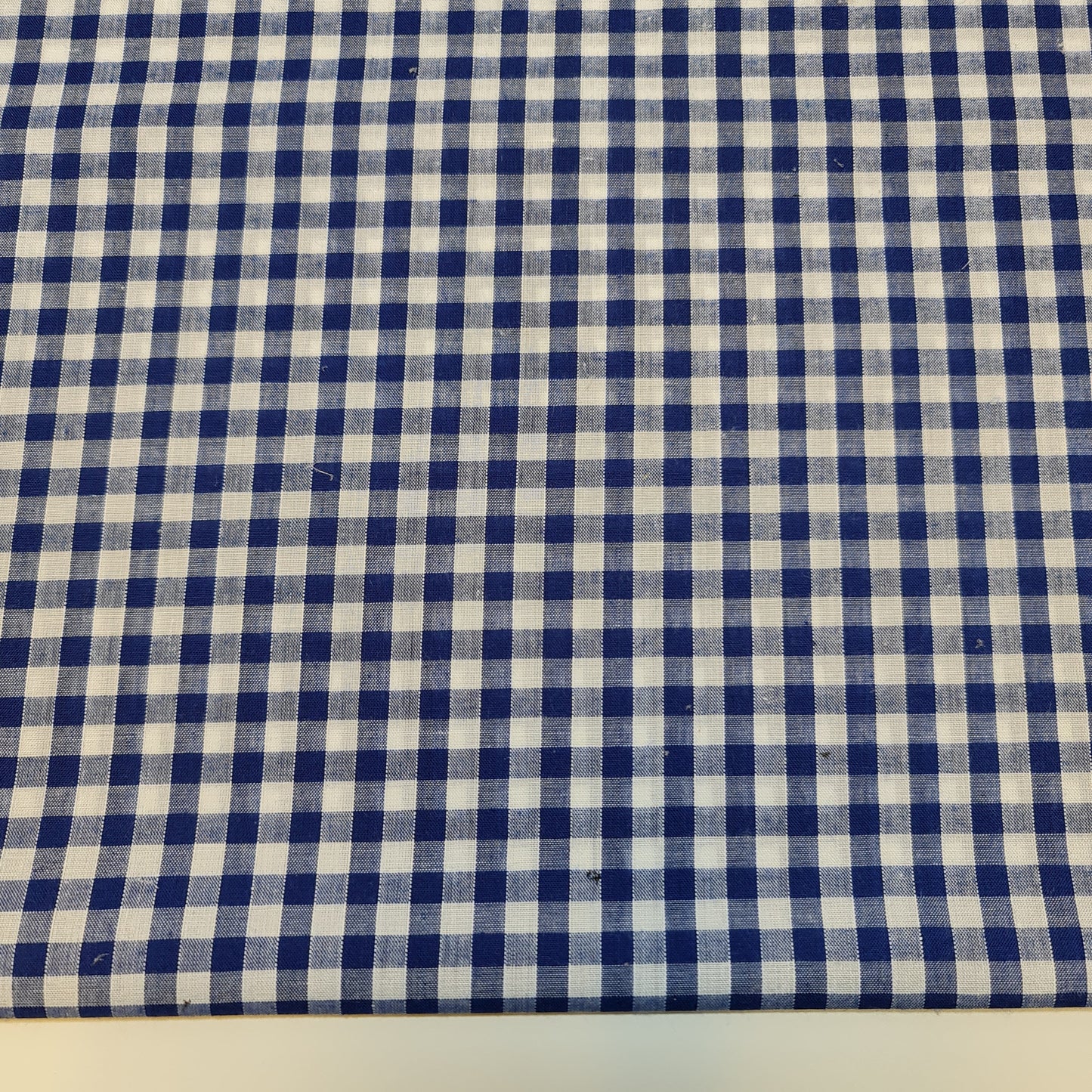 Polycotton Gingham Check Fabric – 1/8", 1/4", 1" Checks | Dress, Craft & Uniform Material (44” Wide, Sold by the Meter)