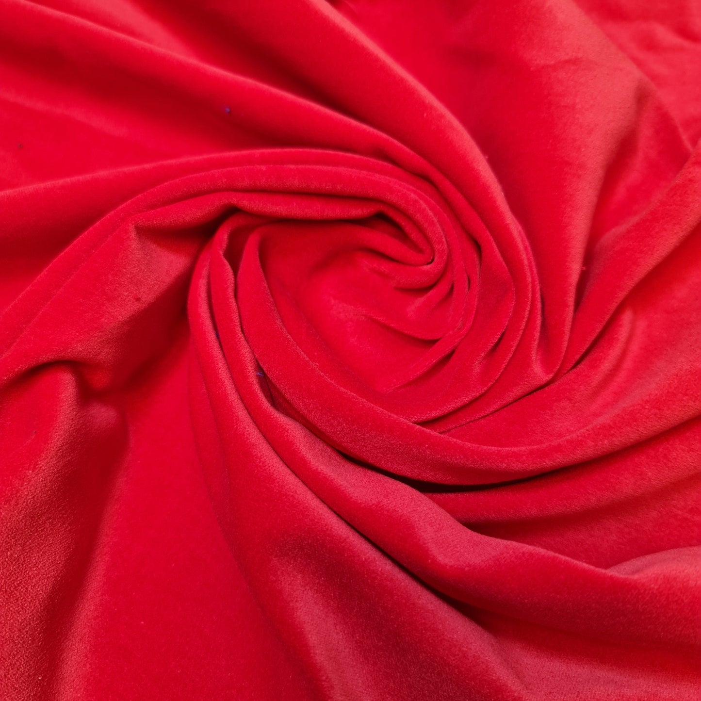 100% Cotton Velvet Fabric – 44" Wide Plain Solid Colours Premium Material for Dress, Costume, Craft & Upholstery