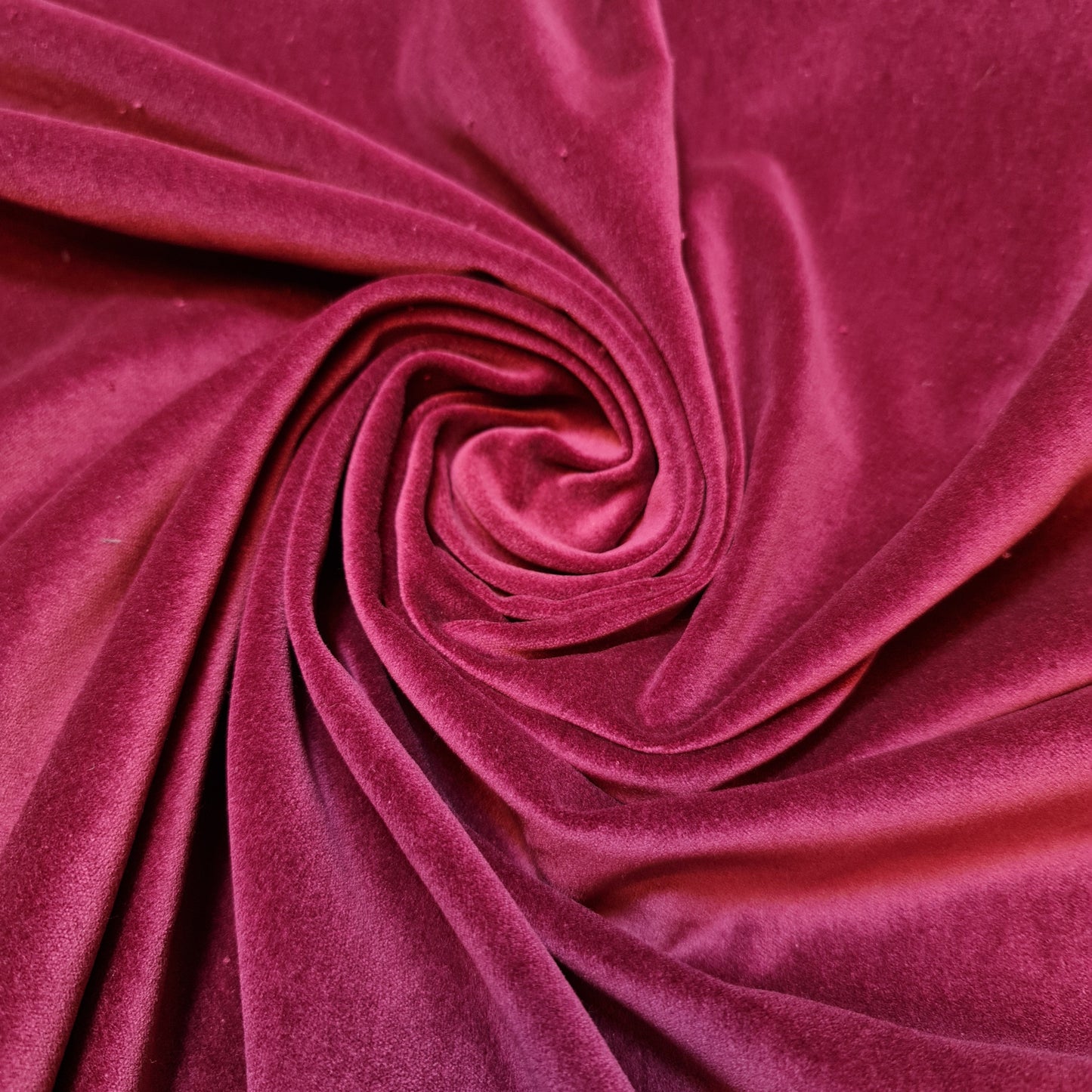 100% Cotton Velvet Fabric – 44" Wide Plain Solid Colours Premium Material for Dress, Costume, Craft & Upholstery