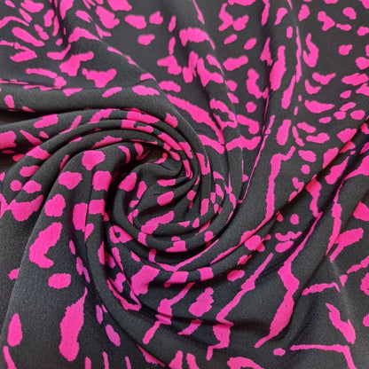 Floral, Polka, Animal & Paisley Printed Fabric – 58" Wide Georgette, Chiffon & Crepe Dress Material