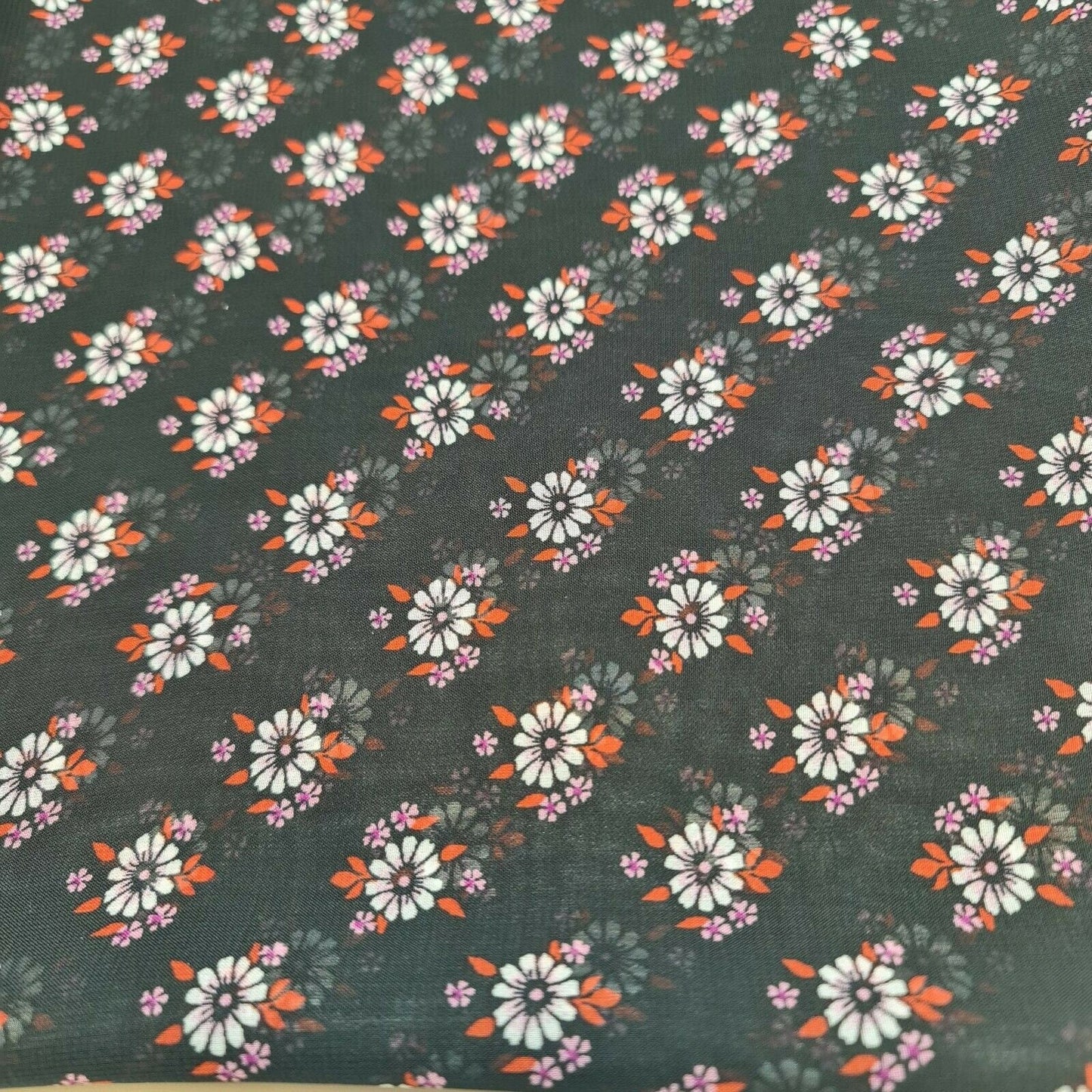 Floral, Polka, Animal & Paisley Printed Fabric – 58" Wide Georgette, Chiffon & Crepe Dress Material