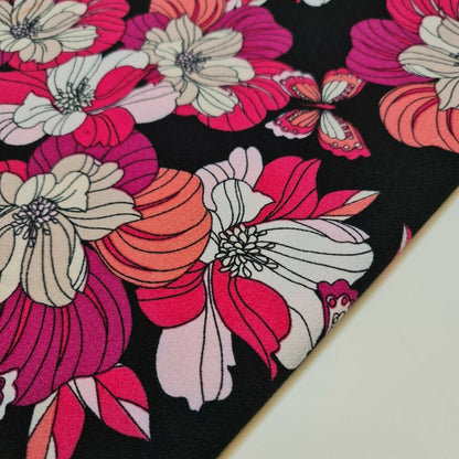 Floral, Polka, Animal & Paisley Printed Fabric – 58" Wide Georgette, Chiffon & Crepe Dress Material