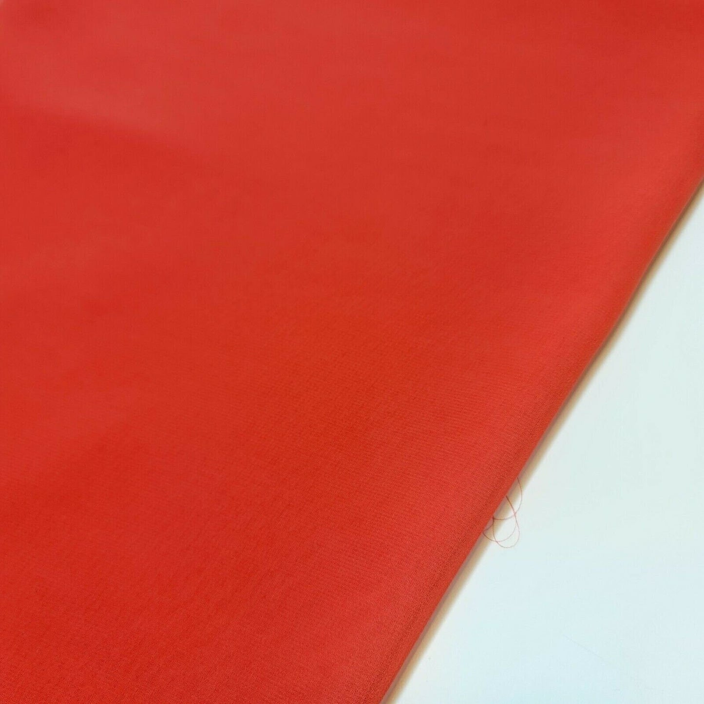 Plain Chiffon Sheer Soft Lightweight Polyester Crepe Fabric – 58" Wide Dress & Craft Material by the Mete