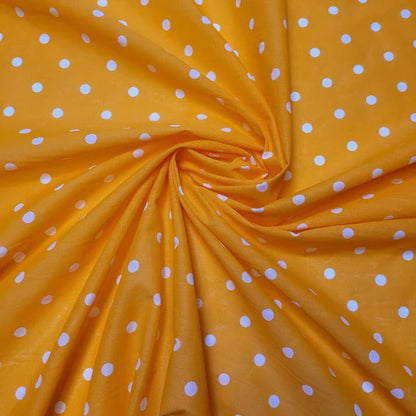 Printed Polycotton Fabric – 44" Wide – Floral, Animal, Nautical, Stars, Stripes, Fruit & Seasonal Craft Material by the Metre