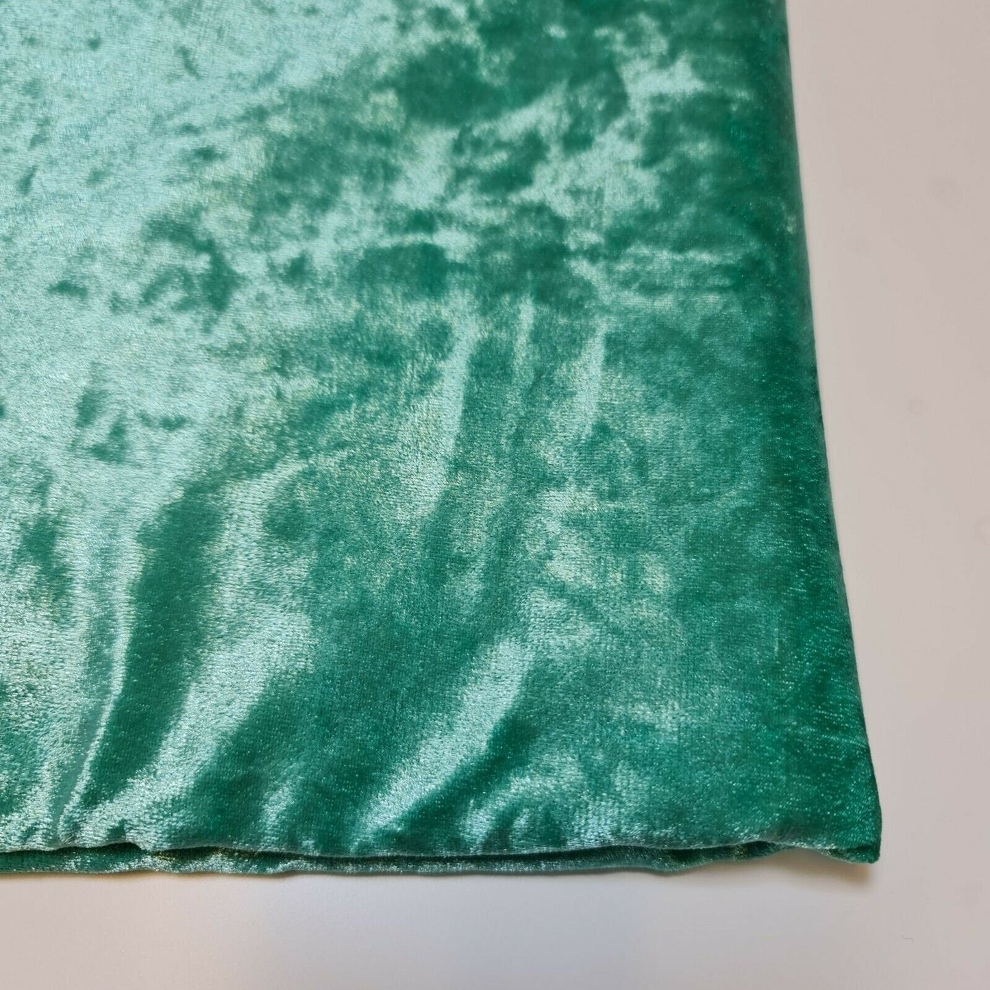 Crushed Velvet Stretch Velour Fabric – 58" Wide Plain Solid Colours Premium Material for Dresses, Crafts Projects