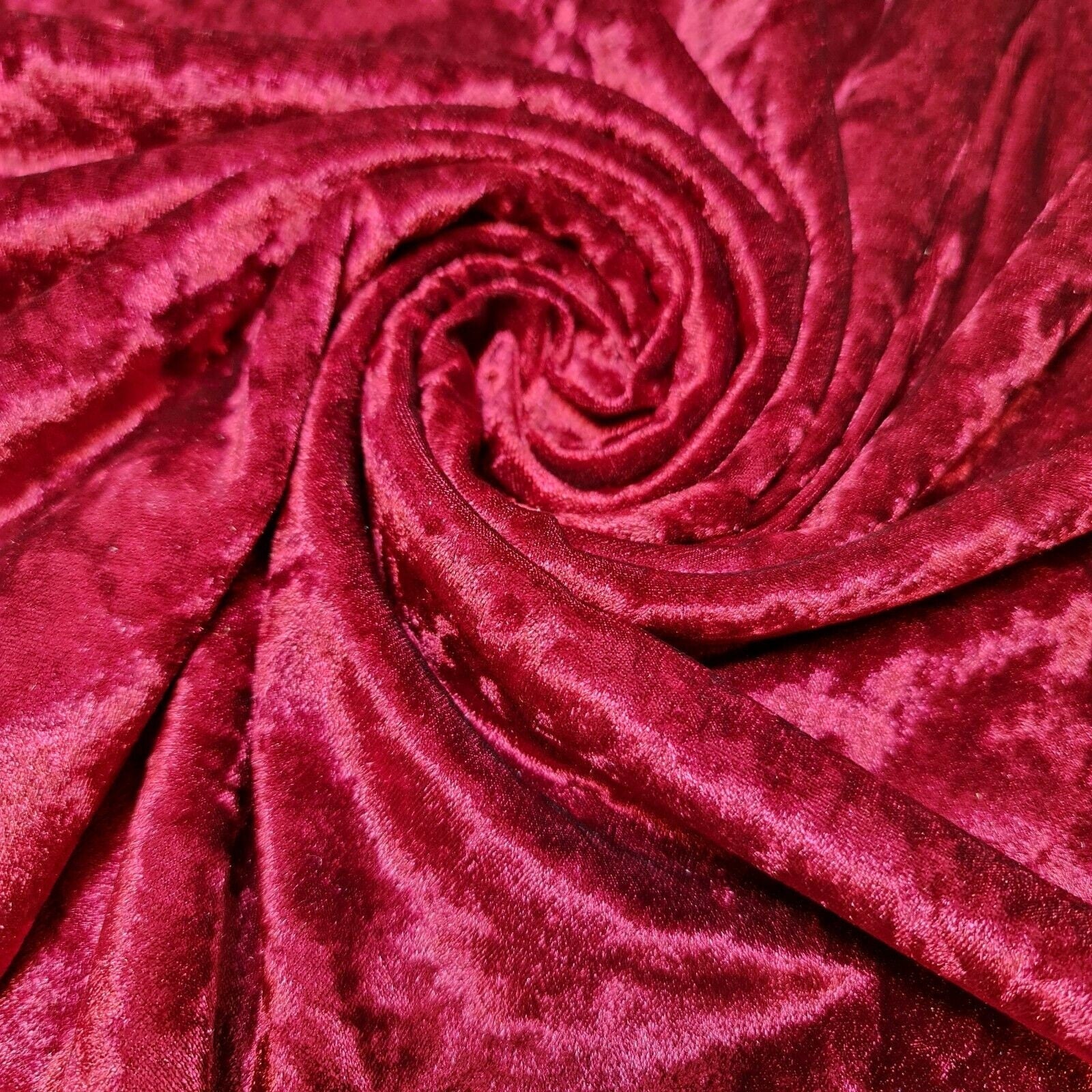 Crushed Velvet Stretch Velour Fabric – 58