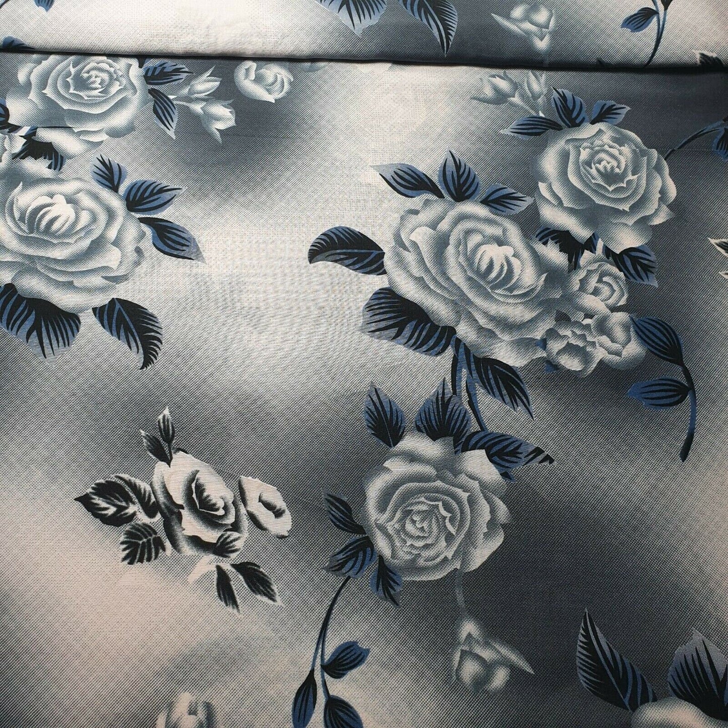 Digital Floral Print Polycotton Fabric – 44" Wide Soft Lightweight Dress & Craft Material