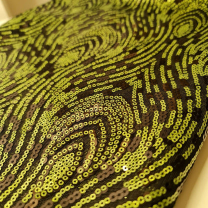 Premium Mesh Net Sequin Embroidery Fabric – 58" Wide Dressmaking & Craft Material
