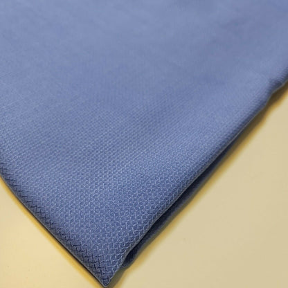 Soft Viscose Jacquard Print Dress Craft Fabric Material By The Meter 58" (Sky Blue)