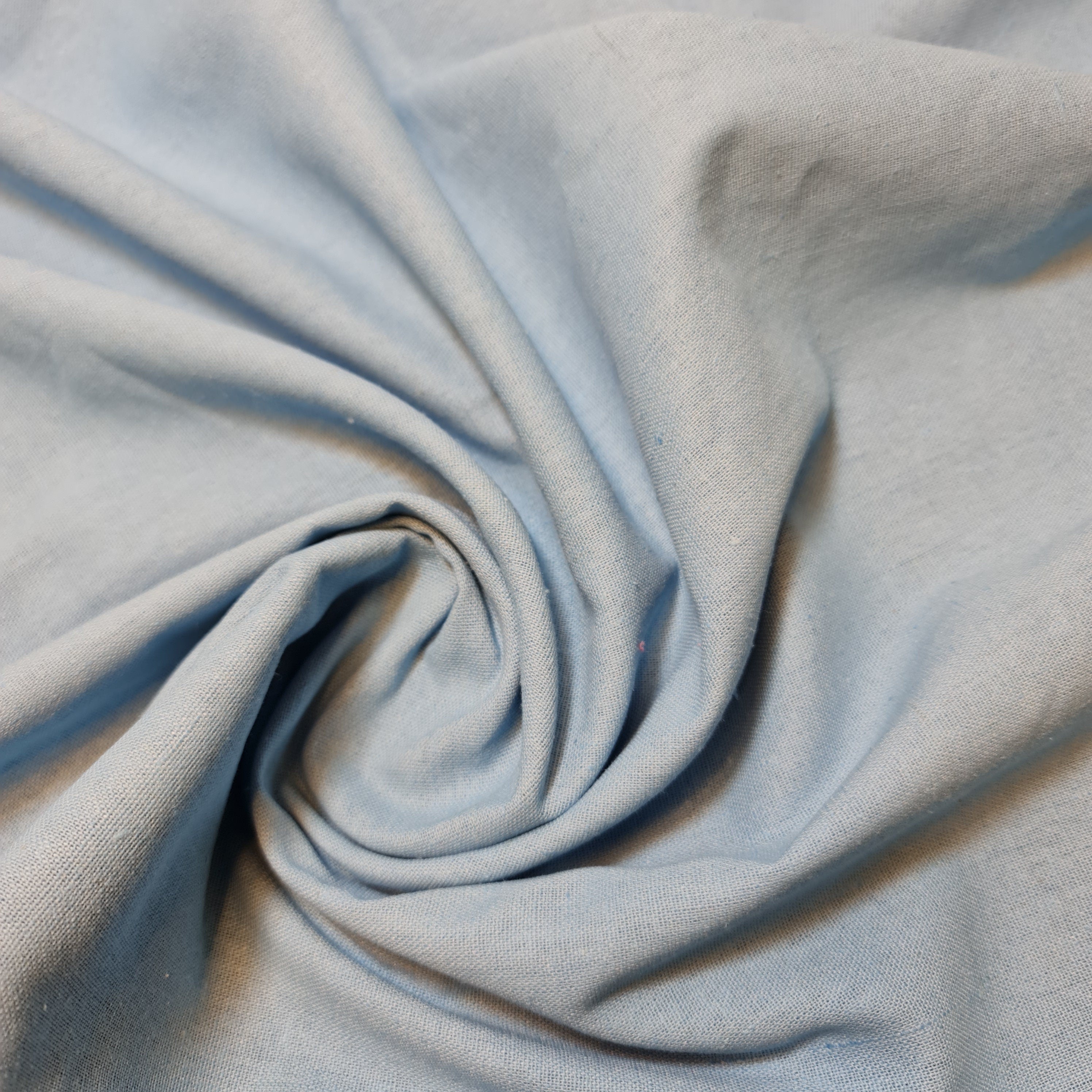 Soft Linen-Look Khadi Cotton Viscose Fabric – 52
