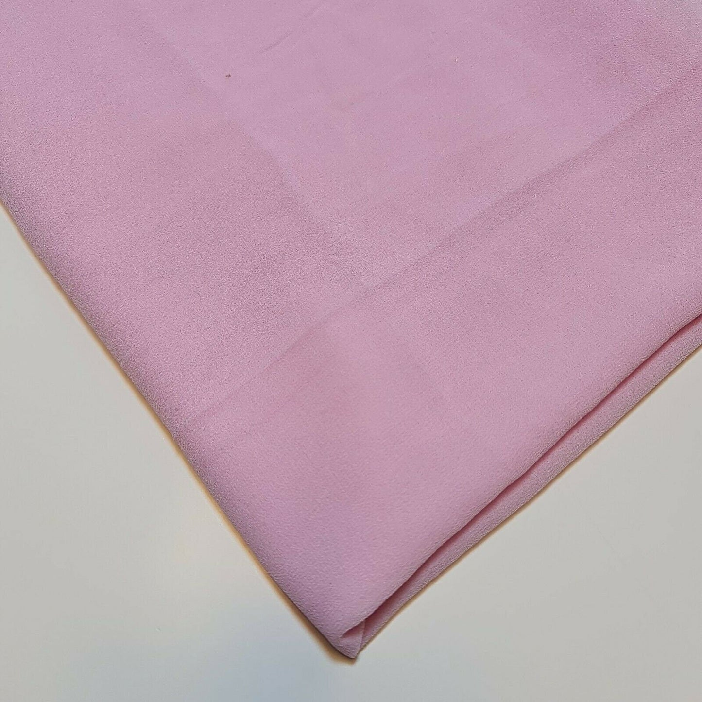Sheer Poly Crepe Chiffon Fabric – Semi-Transparent, Lightweight 44" Wide for Dress, Draping & Craft