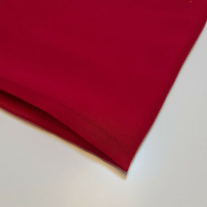 Sheer Poly Crepe Chiffon Fabric – Semi-Transparent, Lightweight 44" Wide for Dress, Draping & Craft