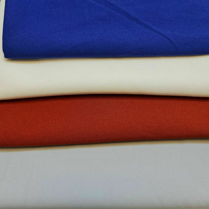 Plain Dyed Crepe Fabric – 58" Wide Soft Dressmaking, Fashion & Craft Material