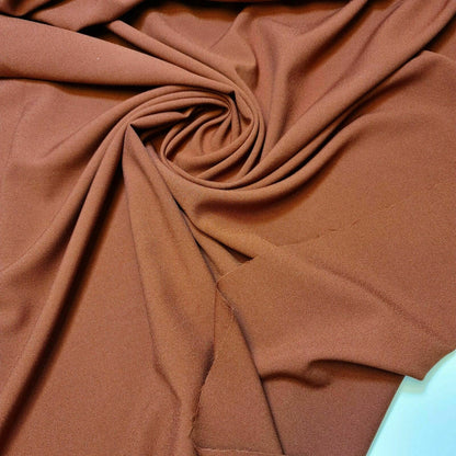Plain Dyed Crepe Fabric – 58" Wide Soft Dressmaking, Fashion & Craft Material