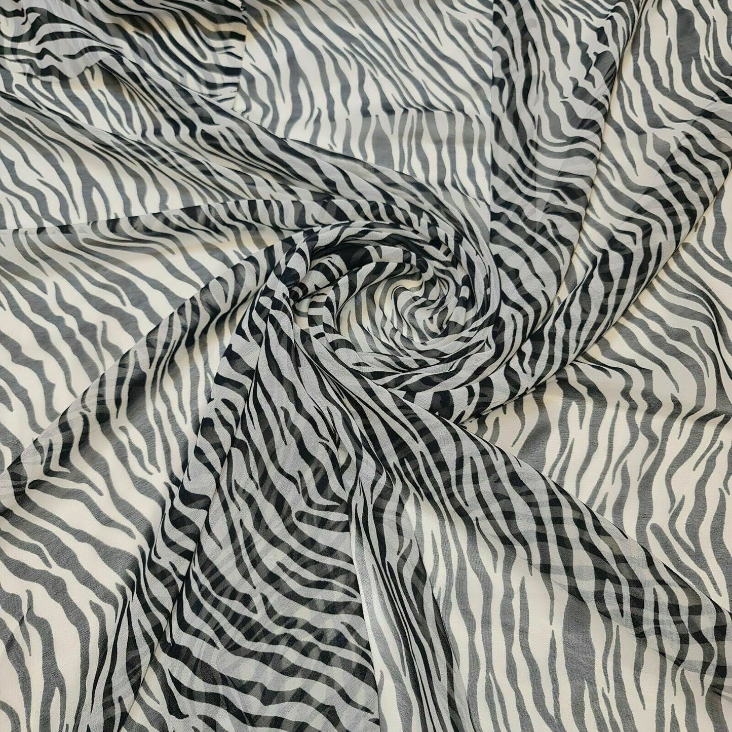 Floral Printed Polyester Georgette and Sheer Chiffon Fabric – Summer Dress Material