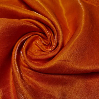 Plain Poly Dupion Faux Raw Silk Fabric with Satin Finish – 44" Wide Dress, Craft & Patchwork Material by the Metre