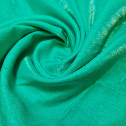 Plain Poly Dupion Faux Raw Silk Fabric with Satin Finish – 44" Wide Dress, Craft & Patchwork Material by the Metre