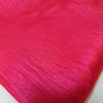 Plain Poly Dupion Faux Raw Silk Fabric with Satin Finish – 44" Wide Dress, Craft & Patchwork Material by the Metre