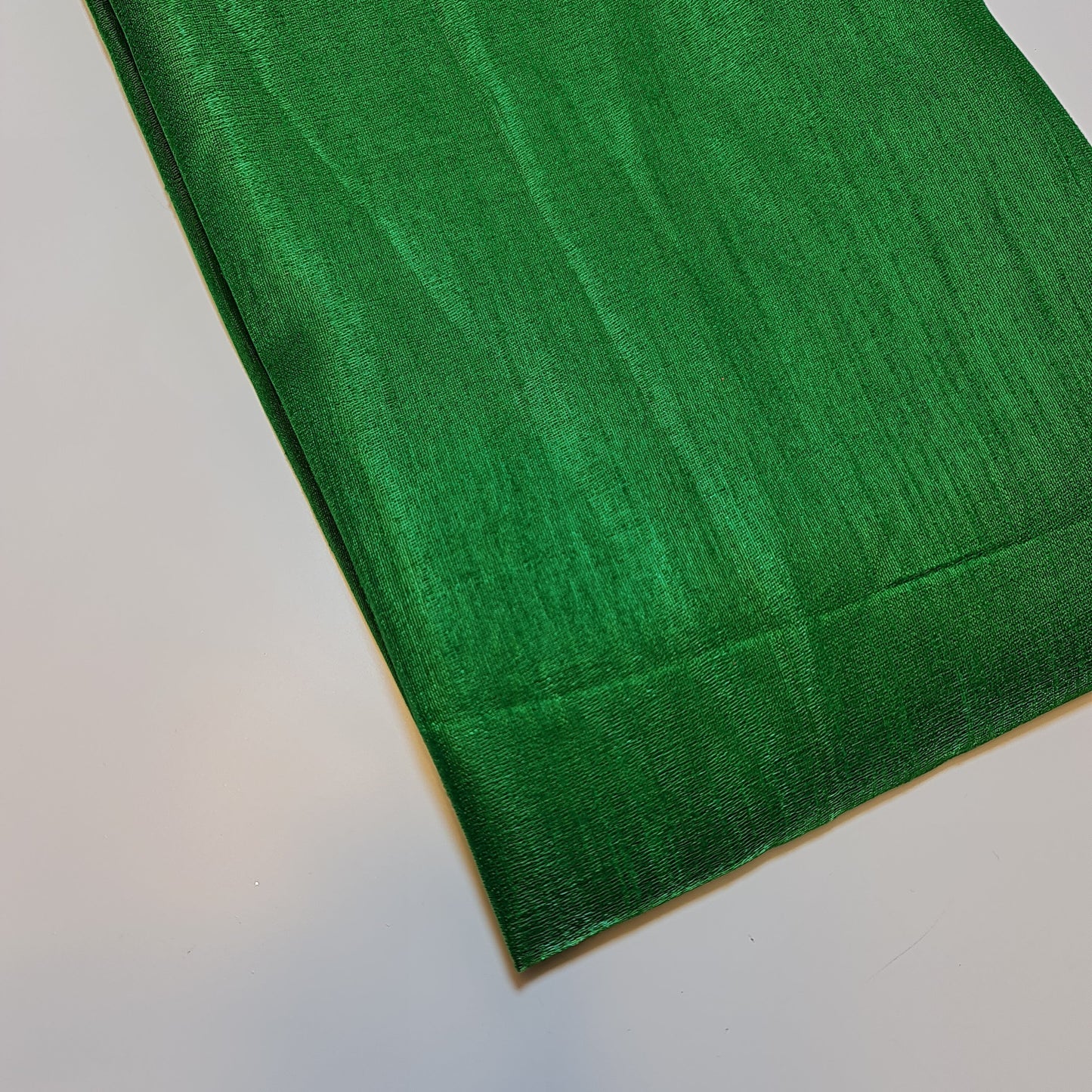 Plain Poly Dupion Faux Raw Silk Fabric with Satin Finish – 44" Wide Dress, Craft & Patchwork Material by the Metre